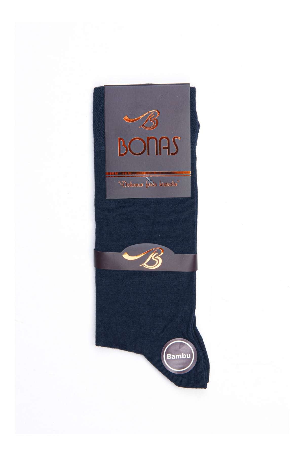 Bonas Xanthi Düz Yazlık Bambu Erkek Soket Çorap