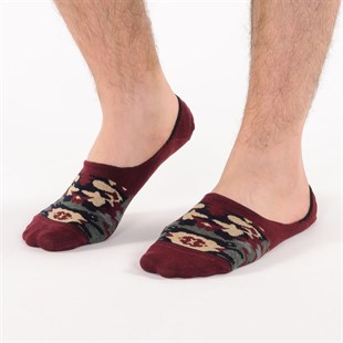 Bonas Erkek Topuk Silikon Takviyeli Suba Babet Çorap