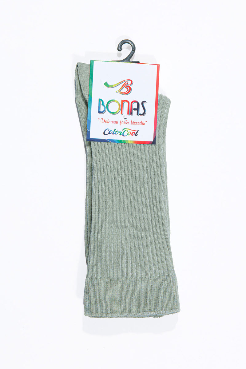 Bonas 5'li Colorcool Kadın Fitilli Soket Çorap