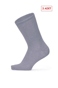 Socksturka 3'lü Fitilli Pamuklu Soket Çorap